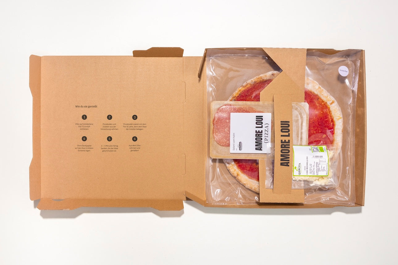 Pizza Salami glutenfrei